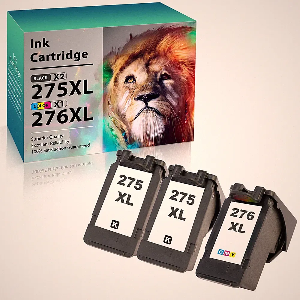 275xl 276xl Ink Cartridges for Canon Pixma TS3520 TR4722 TS3520 Printer 275 276