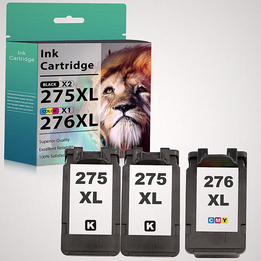 275xl 276xl Ink Cartridges for Canon Pixma TS3522 TR4720 TS3500 TS6422 Printer
