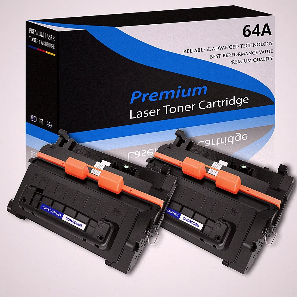 2PCS Black CC364A High Yield Toner Cartridge for HP LaserJet P4015dn Printer INK