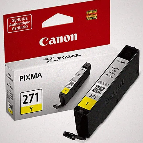 2x LOT Canon CLI-271 Yellow Compatible to TS5020,TS6020,TS8020,TS9020 Printers