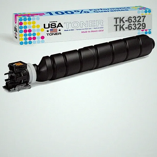 Black Toner Cartridge Compatible with Kyocera Copystar for Office Printing
