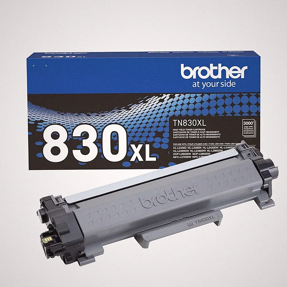 Brother Genuine TN830XL High Yield Black Toner TN-830XL Sealed Cartridge