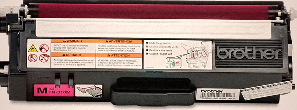Brother TN310M Color Laser Magenta Toner Cartridge for Home & Offices - Magenta