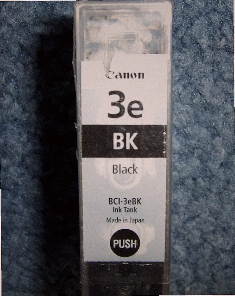 CANON BCI 3eBK Black INK TANK BLACK PRINTER INK TONER CARTRIDGE