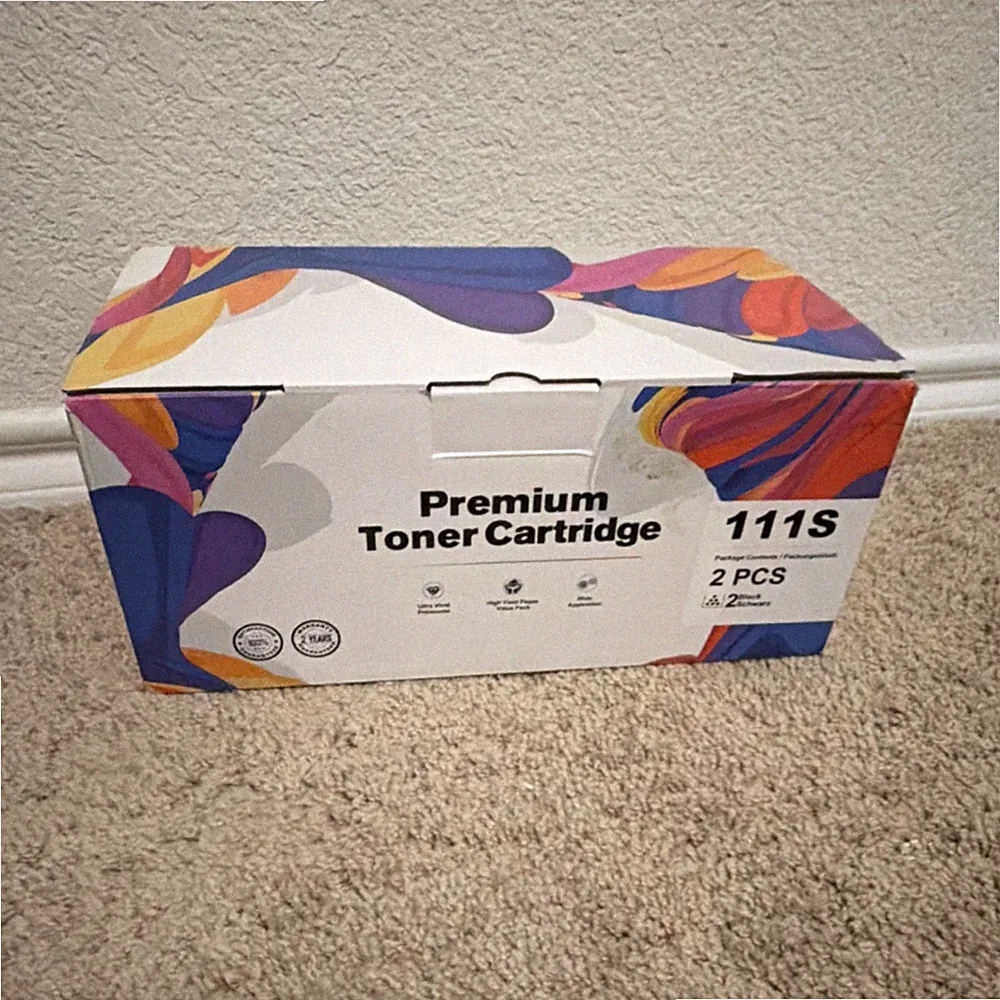 E-Z Ink Premium Laser Toner Cartridge 111S Black Printer Toner Cartridge 2 Pack