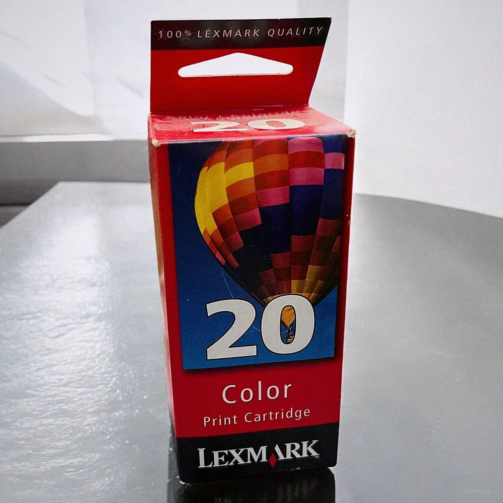 Genuine Lexmark 20 Color Toner Ink Printer Cartridge Expired?