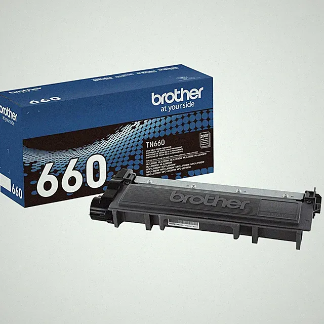 High Yield TN660 Black Toner Cartridge - 2600 Pages, Amazon Dash Ready