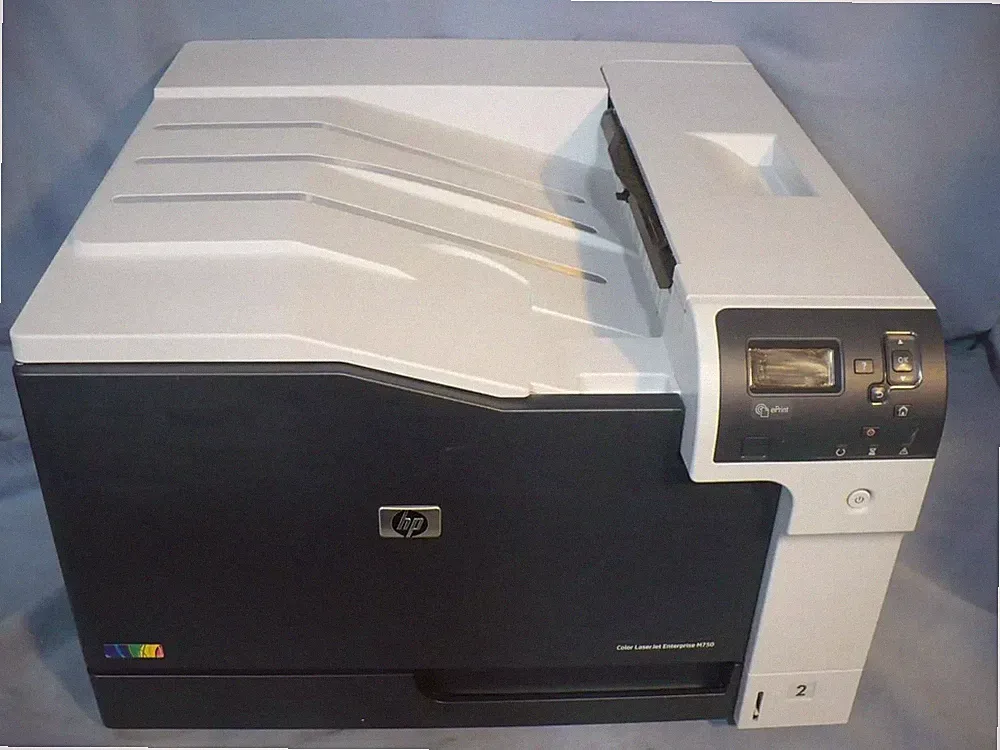 HP Color M750dn 11x17 (90 days warranty) toners included 24,28 page count