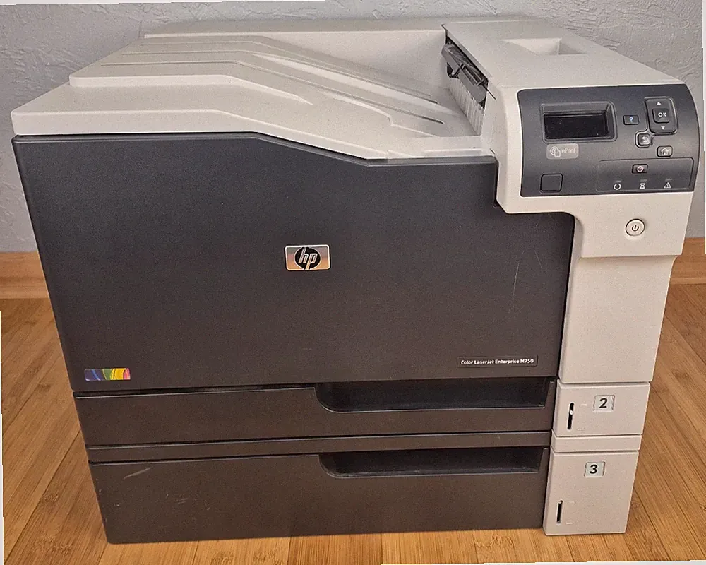 HP LaserJet Enterprise M750 Color Laser Printer | Duplex | Tabloid 11x17