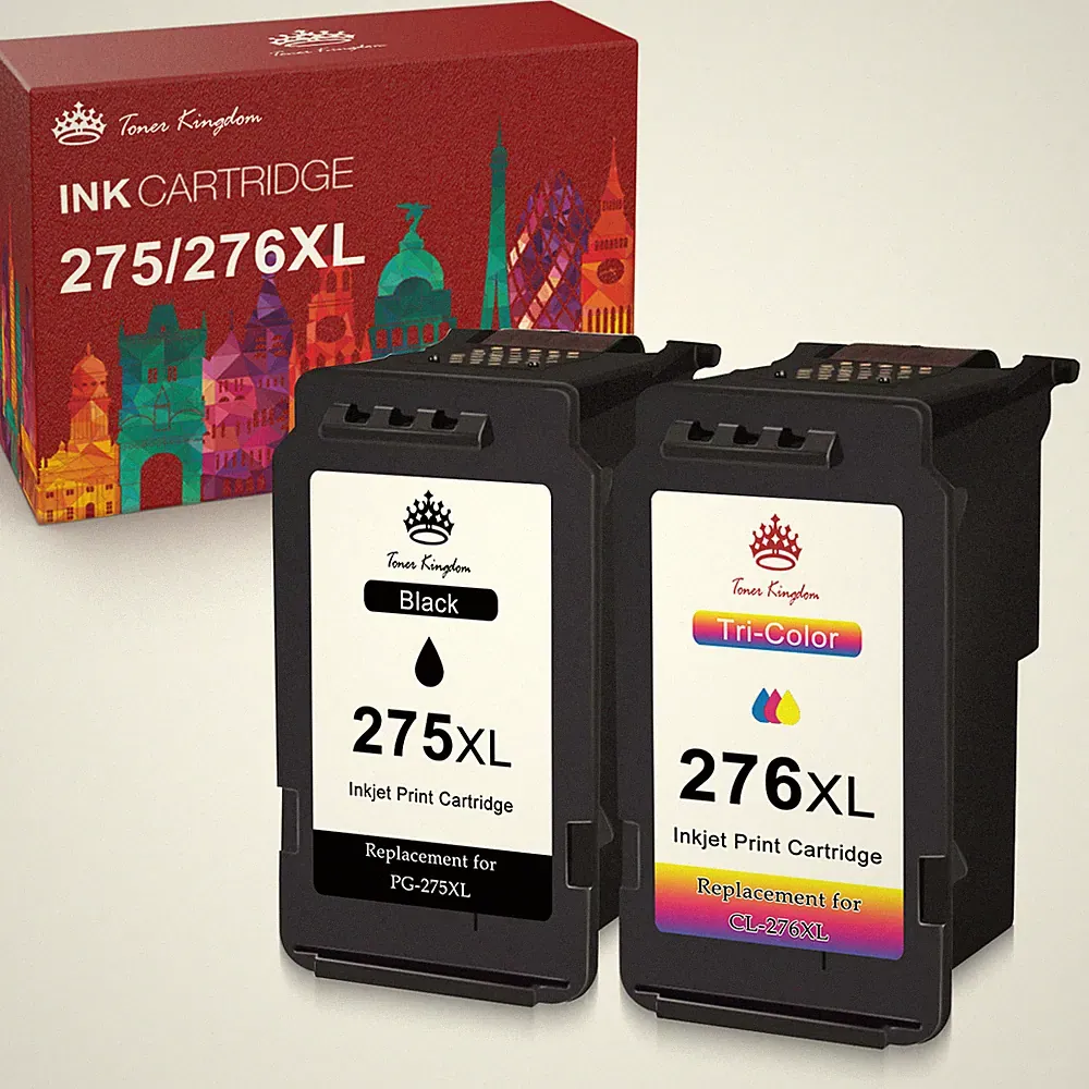 Ink replacement for Canon PG-275XL CL-276XL PIXMA TR4720 TS3500 Printer Lot