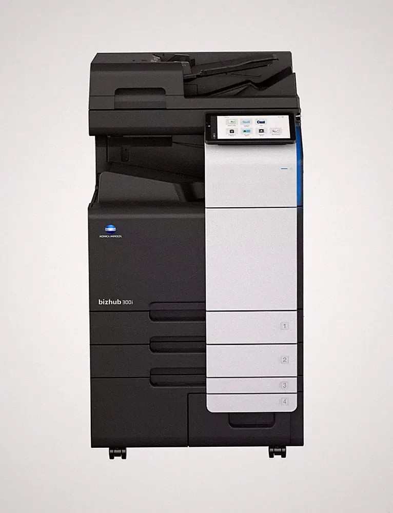 Konica Minolta Bizhub 360i MFP Printer Copier Scaner 36PPM Teated w/Toner