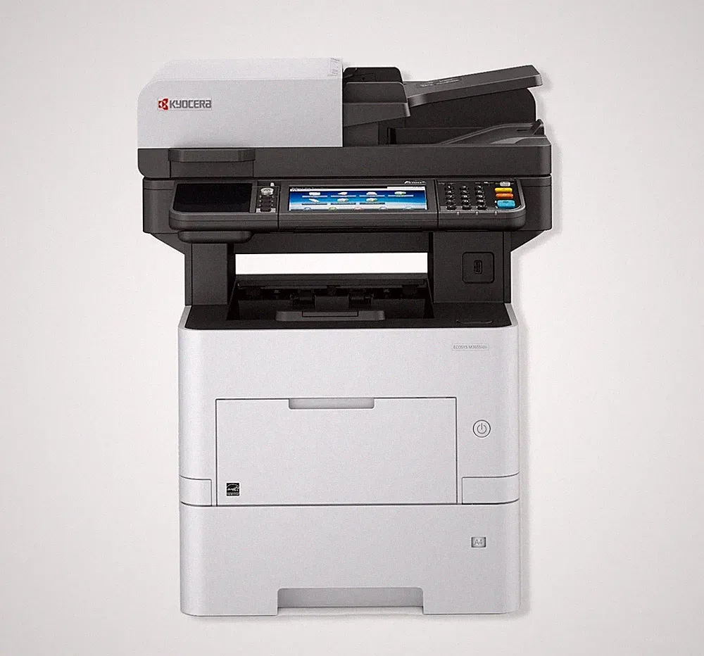 Kyocera ECOSYS M3655idn Laser Printer, copy, scan and fax MFP 57PPM w/Toner