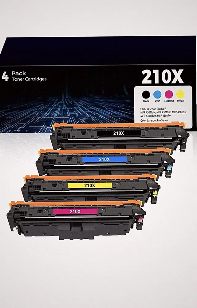 ** NEW 210X Toner Cartridges High Yield Printer Ink