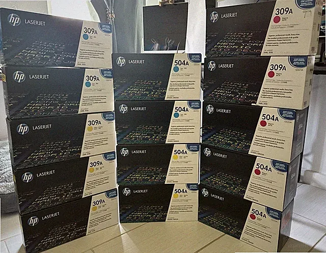 ✅NIB Hewlett Packard🖨️Lot Of 14 Sealed Toner Inks Clearance...Need to Sale ASAP!