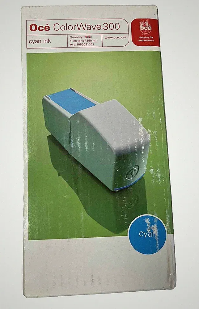OCE / Canon ColorWave 300 Printer Cyan Ink Tank 1060091361 350ml Toner - New