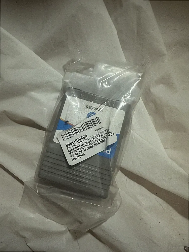 PFI 102 Cyan 130ml Ink Tank Toner Printer Cartridge H1