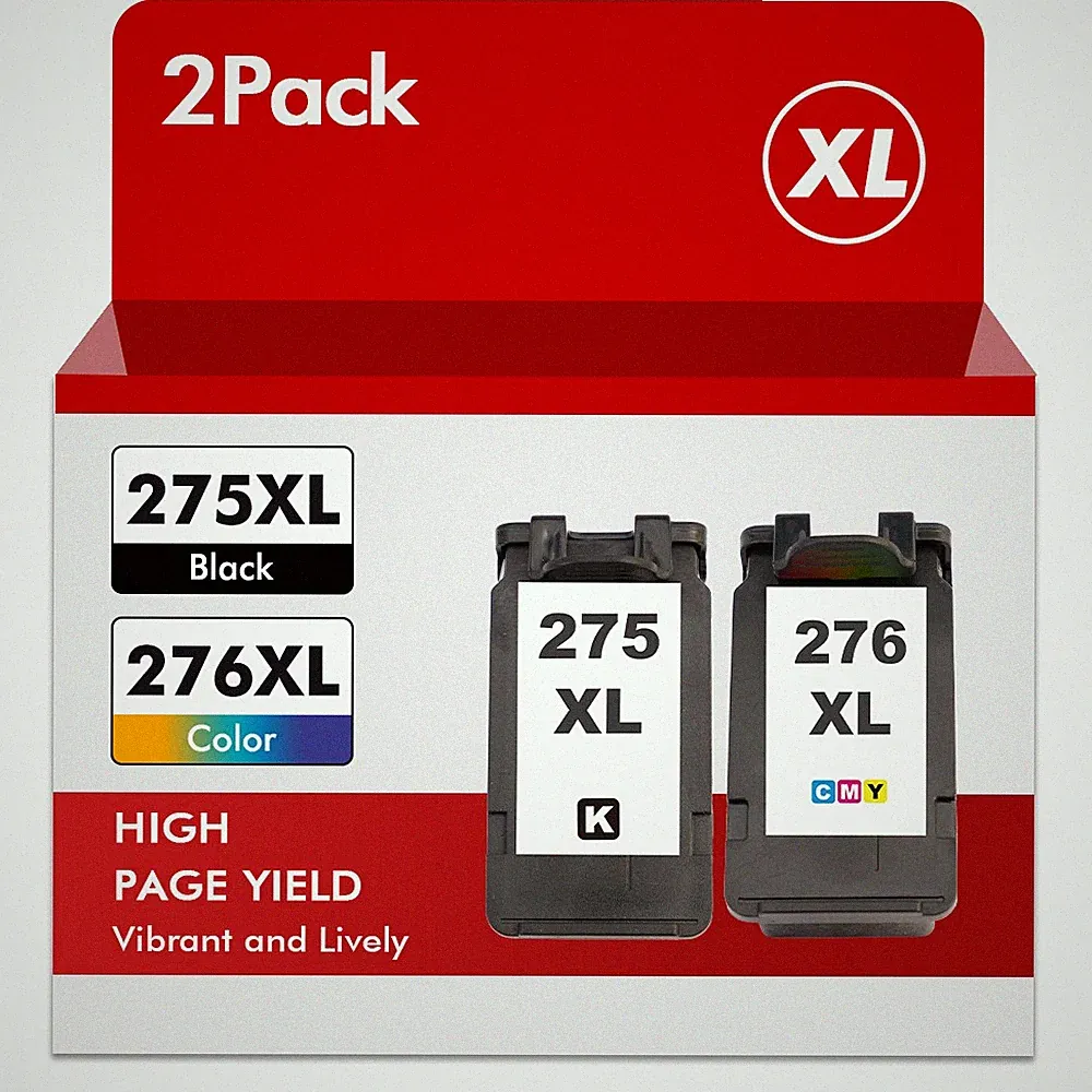 PG-275XL CL-276XL Ink Cartridge Printer for Canon Pixma TR4722 TS3520 TS3722 Lot