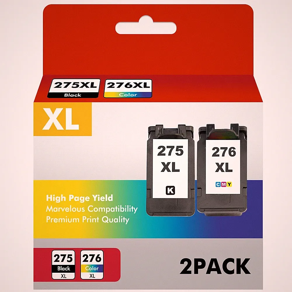 PG-275XL CL-276XL Ink Printer Cartridge for Canon Pixma 275 TR4722 TS3522 TS3722