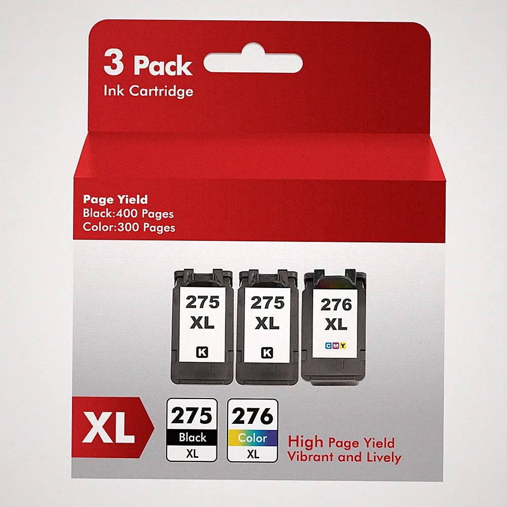 PG-275XL CL-276XL Ink Printer for Canon 275276 Pixma TS3526 TS3522 TR4722 TR4720