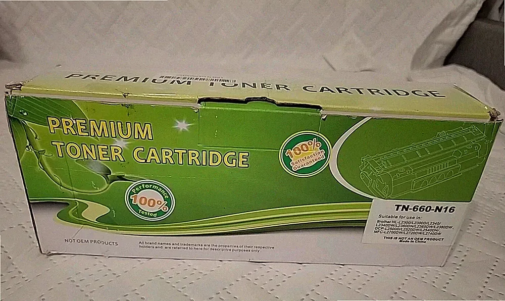 TN-660 Ink Toner Cartridge Black