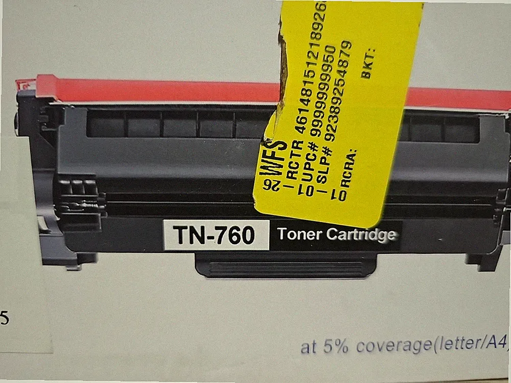 Toner Cartridge TN760 Black Ink compatible for Brother printer