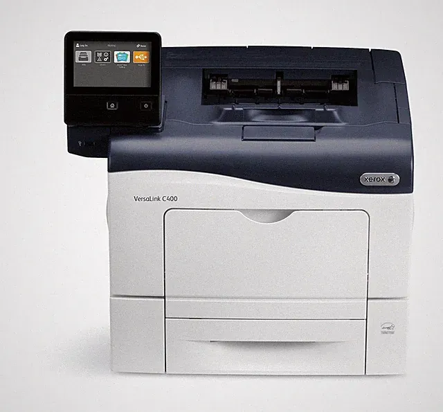 Xerox Versalink C400 Color Printer, White_Blue, Medium, (C400-YDN)
